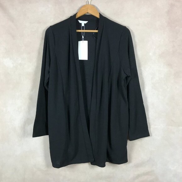 Women’s Super Soft Black Cardigan Sweater 2X NEW - Picture 4 of 8